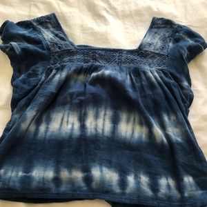 Hollister tie dye top
